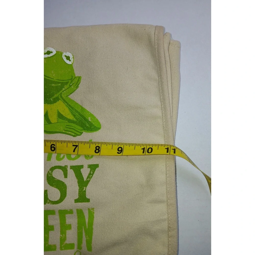 HALLMARK MUPPETS KERMIT‎ THE FROG NOT EASY BEING GREEN MESSENGER / BOOK BAG